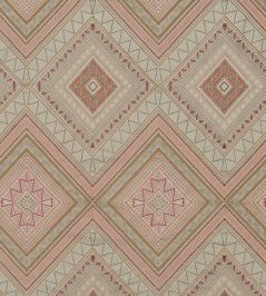 Fuji Fabric by James Hare Natural / Dusky Rose Fuji Fabric by James Hare Natural / Dusky Rose