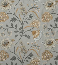 Siam Silk Fabric by James Hare Frost / Ochre Siam Silk Fabric by James Hare Frost / Ochre