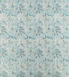 Cecily Fabric by Jane Churchill Teal Cecily Fabric by Jane Churchill Teal