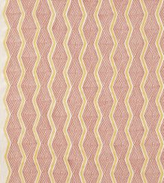 Zhiri Fabric by Jane Churchill Coral/Gold Zhiri Fabric by Jane Churchill Coral/Gold