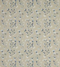 Ginkgo Fabric by Jane Churchill Blue Ginkgo Fabric by Jane Churchill Blue