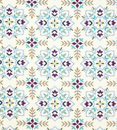 Chintal Fabric by Jane Churchill Blue/Aqua Chintal Fabric by Jane Churchill Blue/Aqua