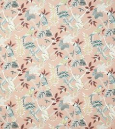 Indira Fabric by Jane Churchill Pink/Grey Indira Fabric by Jane Churchill Pink/Grey