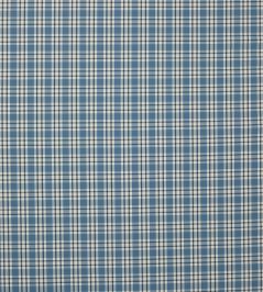 Talla Check Fabric by Jane Churchill Navy Talla Check Fabric by Jane Churchill Navy
