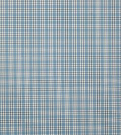 Talla Check Fabric by Jane Churchill Blue Talla Check Fabric by Jane Churchill Blue