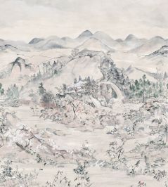 Japanese Chinoiserie Mural by Cole & Son Peony Japanese Chinoiserie Mural by Cole & Son Peony