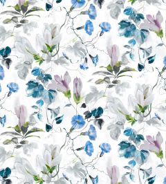 Japanese Magnolia Fabric by Designers Guild Cobalt Japanese Magnolia Fabric by Designers Guild Cobalt