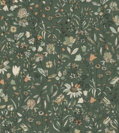 Jardin De Giverny Wallpaper by Caselio Vert Anglais Jardin De Giverny Wallpaper by Caselio Vert Anglais