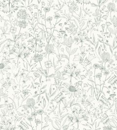 Jardin De Giverny Wallpaper by Caselio Vert Clair Jardin De Giverny Wallpaper by Caselio Vert Clair