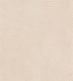 Jardin Des Pierres Wallpaper by Casadeco Beige Sable Jardin Des Pierres Wallpaper by Casadeco Beige Sable