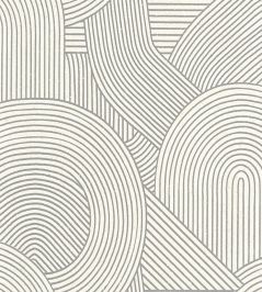 Jardin Des Pierres Wallpaper by Casadeco Noir Fusain Jardin Des Pierres Wallpaper by Casadeco Noir Fusain