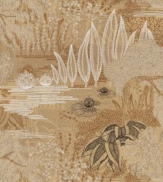 Jasmin Wallpaper by Casamance Dore Jasmin Wallpaper by Casamance Dore