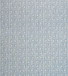 Jasmine Stripe Fabric by Jim Thompson No.9 Forget Me Not Jasmine Stripe Fabric by Jim Thompson No.9 Forget Me Not