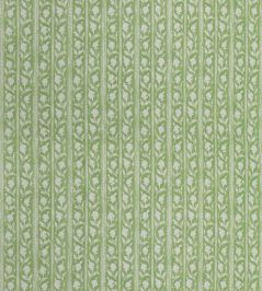 Jasmine Stripe Fabric by Jim Thompson No.9 Leafy Jasmine Stripe Fabric by Jim Thompson No.9 Leafy