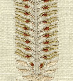 Jasmine Stripe Fabric by JORO Beige Jasmine Stripe Fabric by JORO Beige