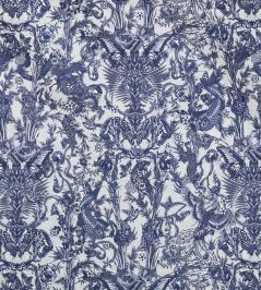Javanaise Fabric by Jean Paul Gaultier Indigo Javanaise Fabric by Jean Paul Gaultier Indigo