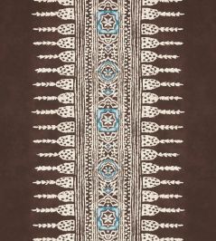 Javanese Stripe Wallpaper by Anna French Brown Javanese Stripe Wallpaper by Anna French Brown