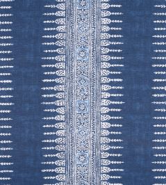 Javanese Stripe Fabric by Anna French Navy Javanese Stripe Fabric by Anna French Navy