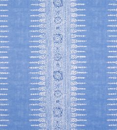 Javanese Stripe Fabric by Anna French Wedgewood Blue Javanese Stripe Fabric by Anna French Wedgewood Blue