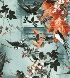 Hirondelles Wallpaper by Jean Paul Gaultier Ete Hirondelles Wallpaper by Jean Paul Gaultier Ete