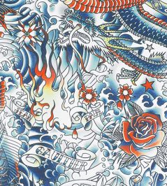 Iresumi Wallpaper by Jean Paul Gaultier Multi Iresumi Wallpaper by Jean Paul Gaultier Multi