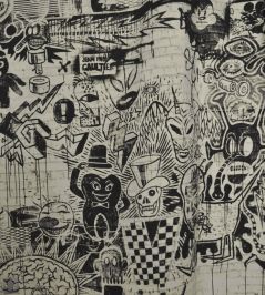 Street Fabric by Jean Paul Gaultier Graphite Street Fabric by Jean Paul Gaultier Graphite