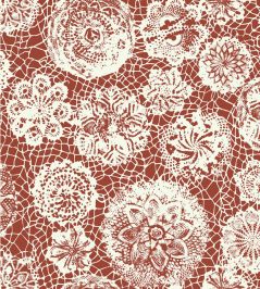 Punto Madama Wallpaper by Jean Paul Gaultier Brique Punto Madama Wallpaper by Jean Paul Gaultier Brique