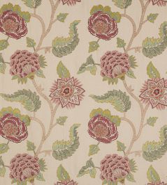 Jessamine Fabric by Colefax and Fowler Red/Green Jessamine Fabric by Colefax and Fowler Red/Green
