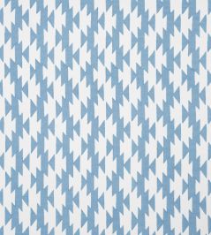Jig Fabric by Jim Thompson No.9 Royal Blue Jig Fabric by Jim Thompson No.9 Royal Blue