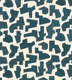 Jigsaw Fabric by Zinc Ocean Jigsaw Fabric by Zinc Ocean
