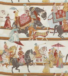 Wedding Parade Fabric by Jim Thompson No.9 Festival Wedding Parade Fabric by Jim Thompson No.9 Festival