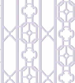 Joanna Fret Wallpaper by Scalamandre Lavender Joanna Fret Wallpaper by Scalamandre Lavender