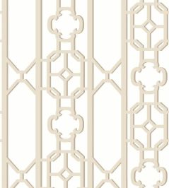 Joanna Fret Wallpaper by Scalamandre Toffee Joanna Fret Wallpaper by Scalamandre Toffee