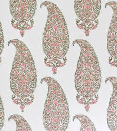 Josephine Fabric by Titley and Marr Green & Rose Josephine Fabric by Titley and Marr Green & Rose