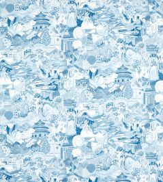 Journey of Discovery Fabric by Harlequin Wild Water / Exhale Journey of Discovery Fabric by Harlequin Wild Water / Exhale