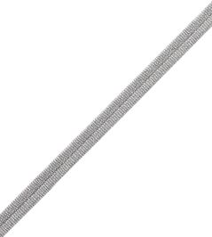 Julienne Metallic Double Welting Trimming by Samuel & Sons Silver Leaf Julienne Metallic Double Welting Trimming by Samuel & Sons Silver Leaf