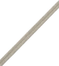 Julienne Metallic Double Welting Trimming by Samuel & Sons White Gold Julienne Metallic Double Welting Trimming by Samuel & Sons White Gold