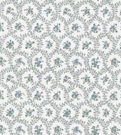 Juliette Trail Fabric by Anna French Blue and Green Juliette Trail Fabric by Anna French Blue and Green