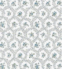 Juliette Trail Wallpaper by Anna French Blue and Green Juliette Trail Wallpaper by Anna French Blue and Green