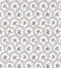 Juliette Trail Fabric by Anna French Lavender and Blue Juliette Trail Fabric by Anna French Lavender and Blue