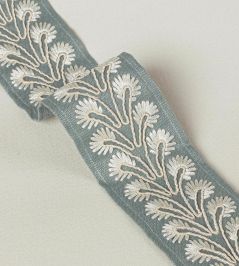 Juniper Braid Trimming by Colefax and Fowler Old Blue Juniper Braid Trimming by Colefax and Fowler Old Blue
