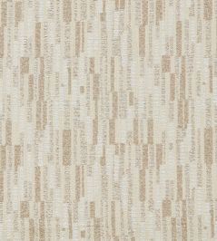 Juno Jacquard Fabric by Clarke & Clarke Linen Juno Jacquard Fabric by Clarke & Clarke Linen