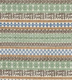 Jura Fabric by Marvic Green/Brown Jura Fabric by Marvic Green/Brown