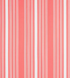 Kaia Stripe Fabric by Thibaut Coral Kaia Stripe Fabric by Thibaut Coral