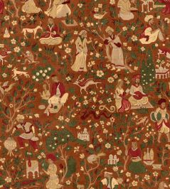 Kalamkari Wallpaper by Coordonne Caramel Kalamkari Wallpaper by Coordonne Caramel