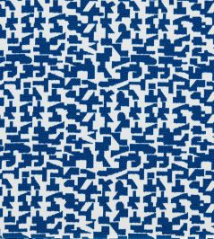 Kaleia Fabric by Clarke & Clarke Cobalt Kaleia Fabric by Clarke & Clarke Cobalt