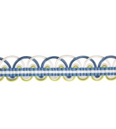 Kaleidoscope Braid Trimming by Samuel & Sons Forget-Me-Not Kaleidoscope Braid Trimming by Samuel & Sons Forget-Me-Not