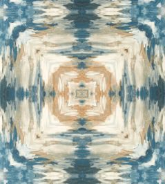Kalia Wallpaper by Clarke & Clarke Midnight/Antique Kalia Wallpaper by Clarke & Clarke Midnight/Antique