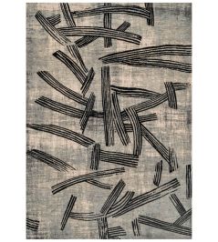 Kanji Rug by Louis De Poortere Dark Street Kanji Rug by Louis De Poortere Dark Street