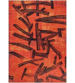 Kanji Rug by Louis De Poortere Ginger Chocolat Kanji Rug by Louis De Poortere Ginger Chocolat